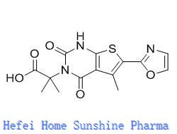 2- (5,6-dimethyl-2,4-dioxo-1,4-dihydrothieno [2,3-d] pyrimidin-3 (2H) -yl) -2-methylpropanoic Acid CAS 1367906-61-3
