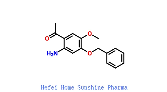 1- [2-Amino-5-metossi-4- (fenilmetossi) fenil] etanon CAS 75665-73-5