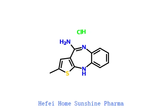 4-Amino-2-metil-10H-thiene [2,3-b] [1,5] benzodiazepine Hydrochloride CAS 138564-60-0