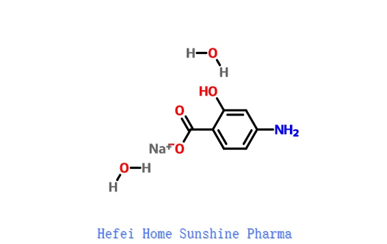 Deidrat tas-sodju 4-aminosalicylate CAS 6018-19-5